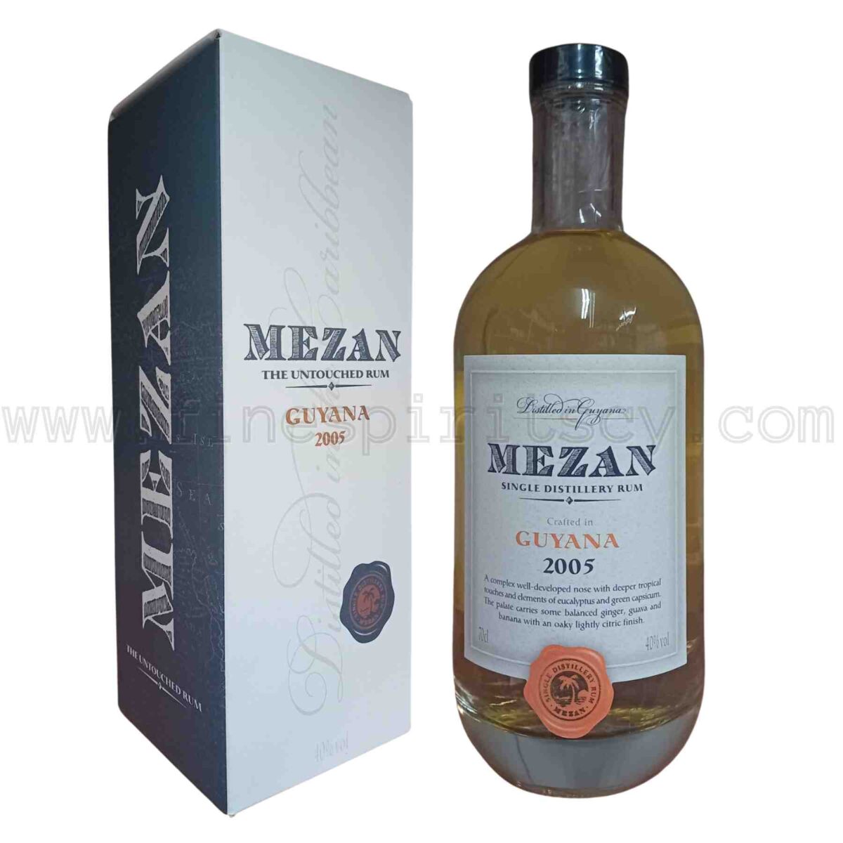 Mezan Guyana 2005 Single Distillery Rum 700ml 70cl 0.7L