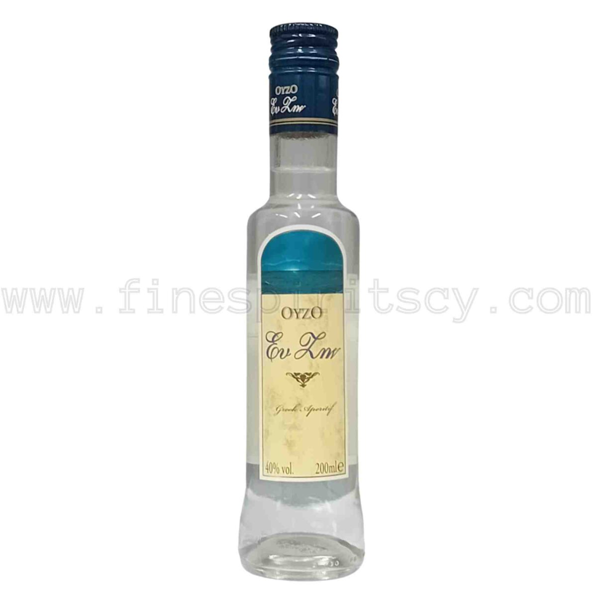 Ouzo Eu Zin Greek Aperitif 200ml 20cl 0.2L Thraki Thracian Hellas Greece