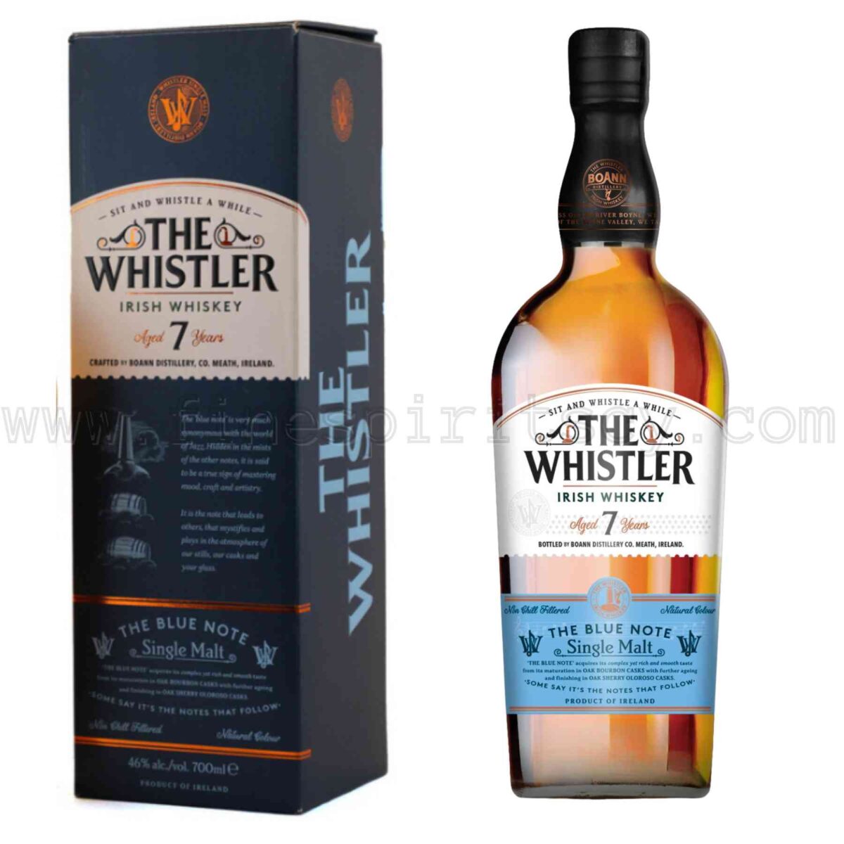 The Whistler 7 Year Old The Blue Note Single Malt 700ml 70cl 0.7L