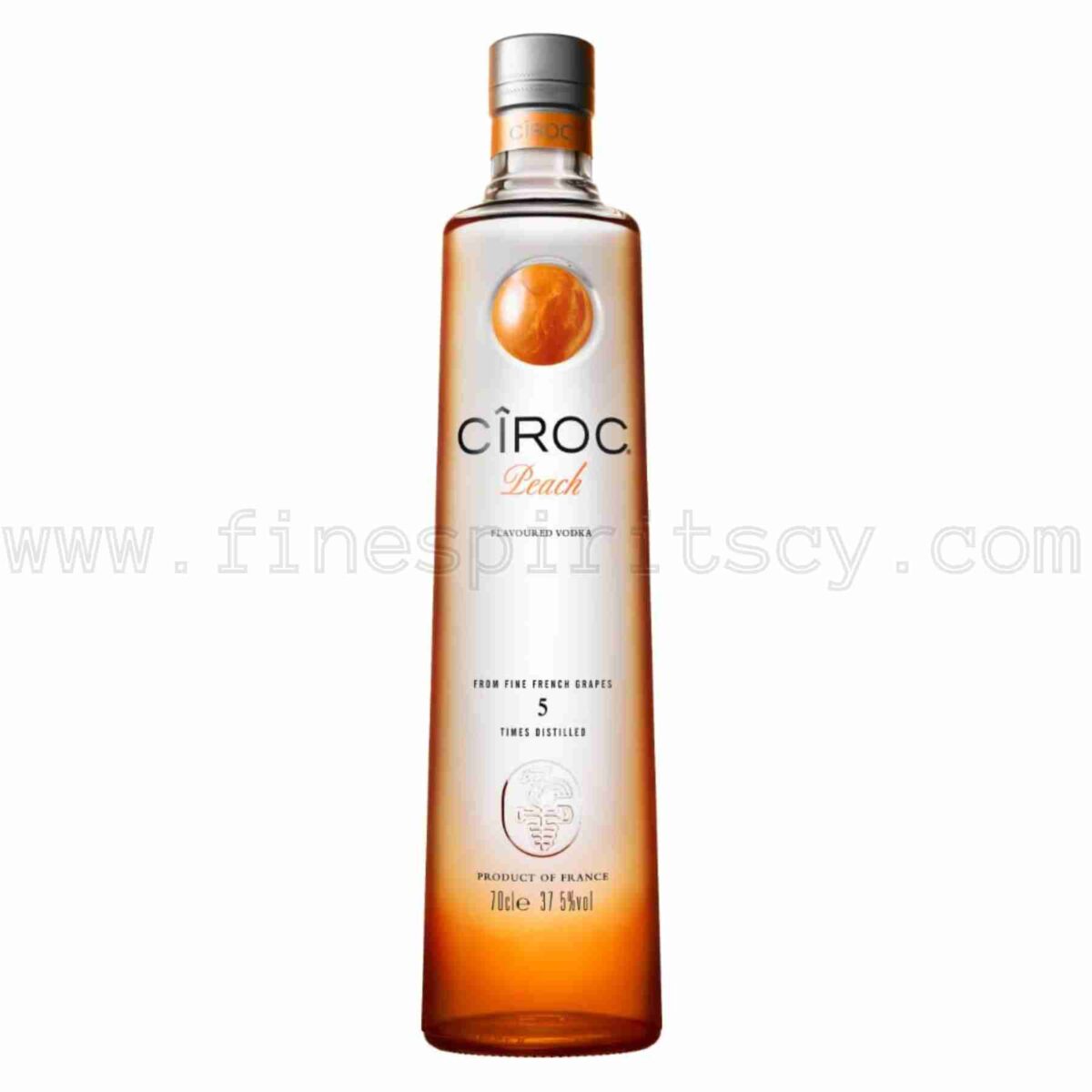 Ciroc Peach Flavor Vodka 700ml 70cl 0.7L