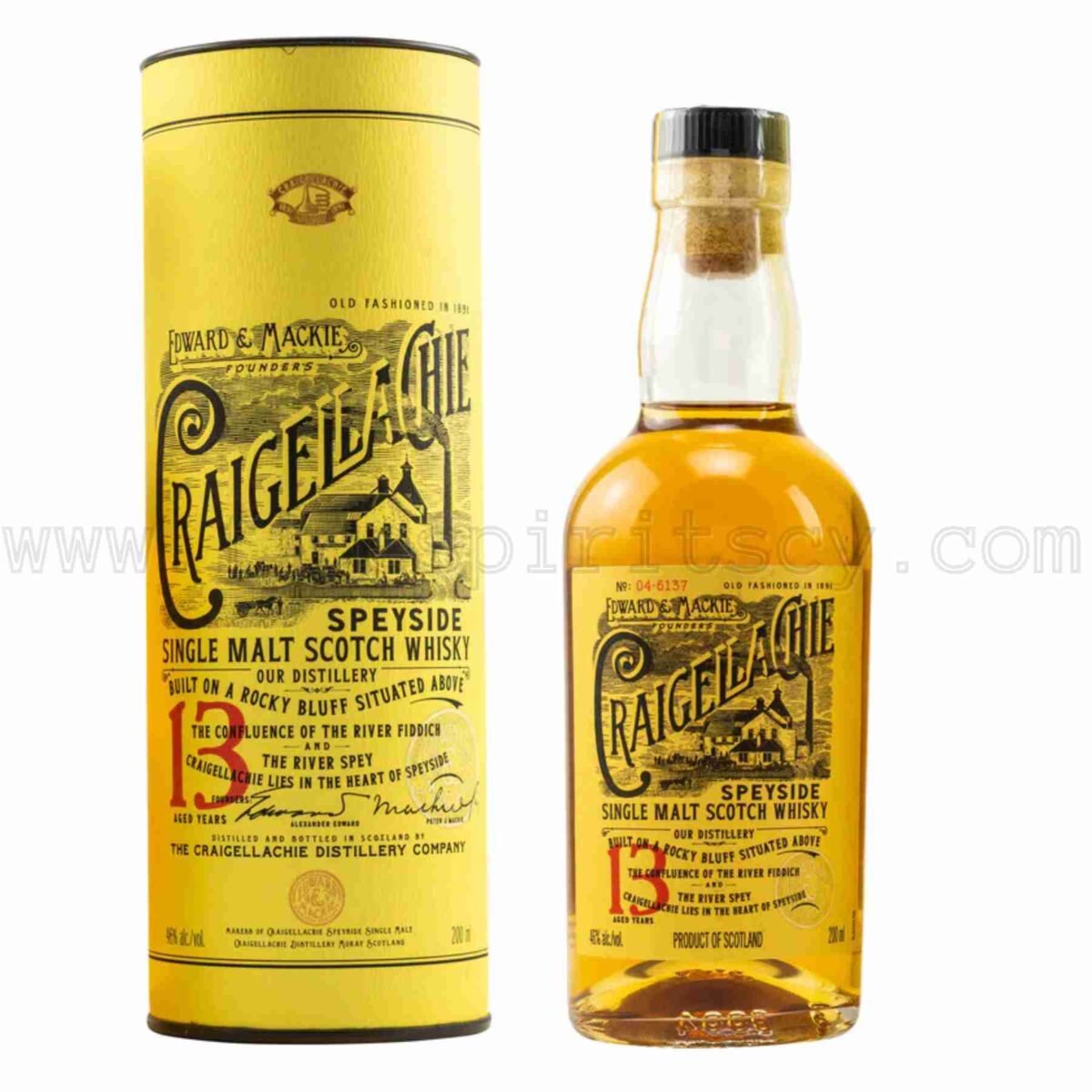 Craigellachie 13 Year Old 200ml 20cl 0.2L small size