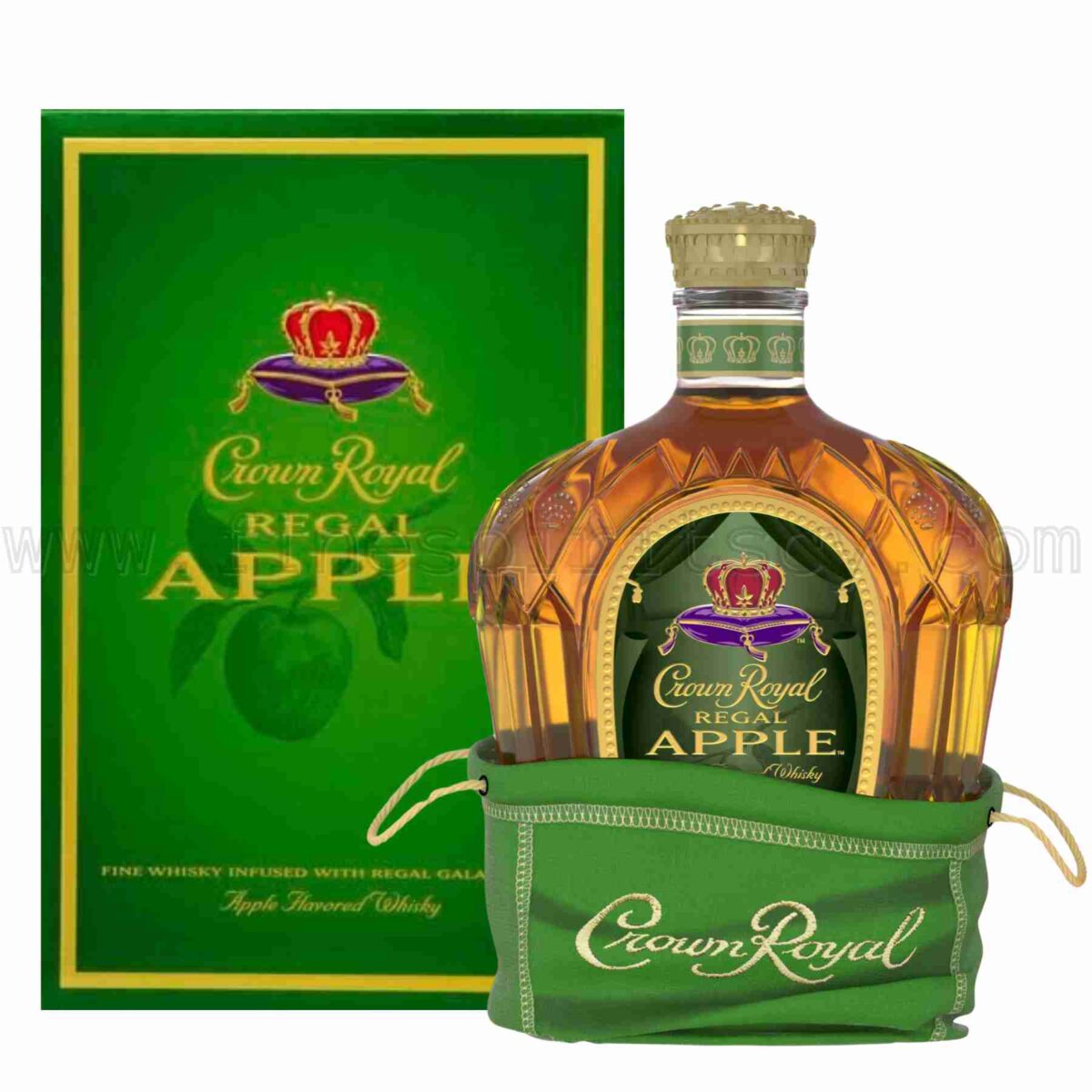 Crown Royal Apple Flavored Whiskey 1000ml 100cl 1l liter litre