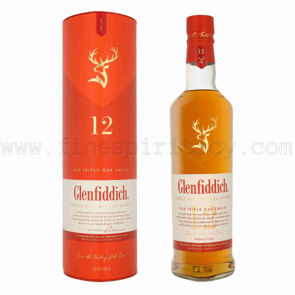 Glenfiddich 12 Year Old Triple Oak Cask 700ml 70cl 0.7L