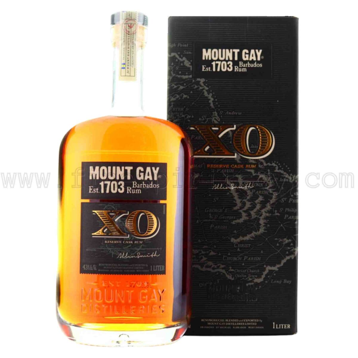 Mount Gay XO Reserve Cask 1000ml 100cl 1l liter litre