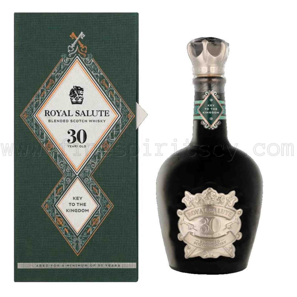 Royal Salute 30 Year Old Key To The Kingdom Collection 500ml 50cl 0.5L half litre liter Chivas Regal Brothers