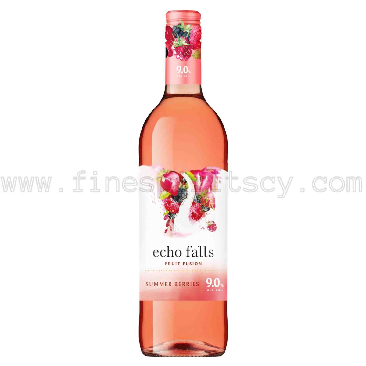 Echo Falls Fruit Fusion Summer Berries 9% ABV Alcohol By Volume 750ml 75cl 0.75L