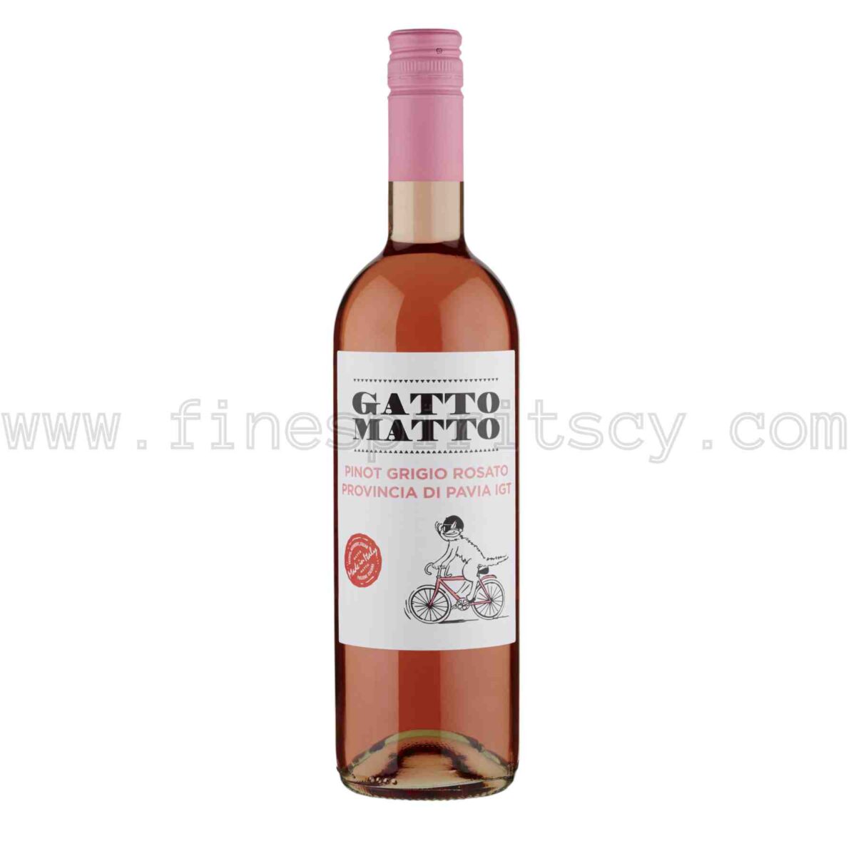 Gatto Matto Pinot Grigio Rose Villa Degli Olmi 750ml 75cl 0.75L