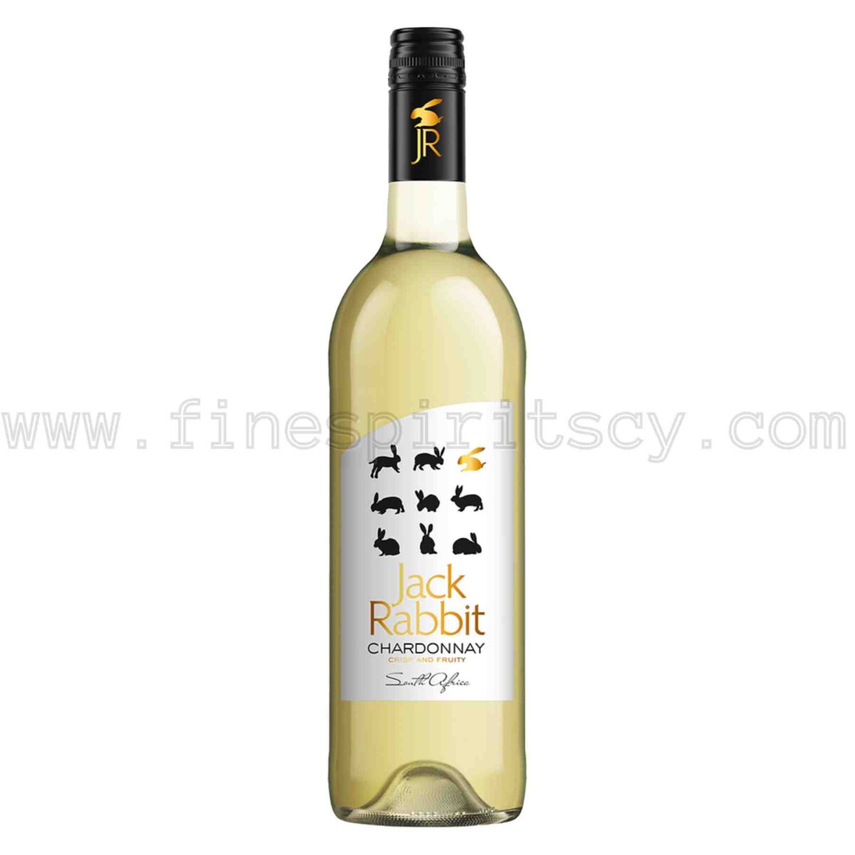 Jack Rabbit Chardonnay South Africa White Wine 750ml 75cl 0.75L