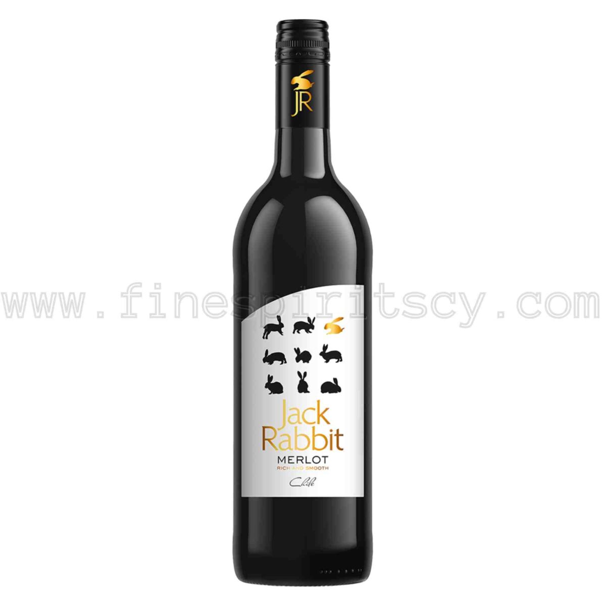 Jack Rabbit Merlot Chile Red Wine 750ml 75cl 0.75L