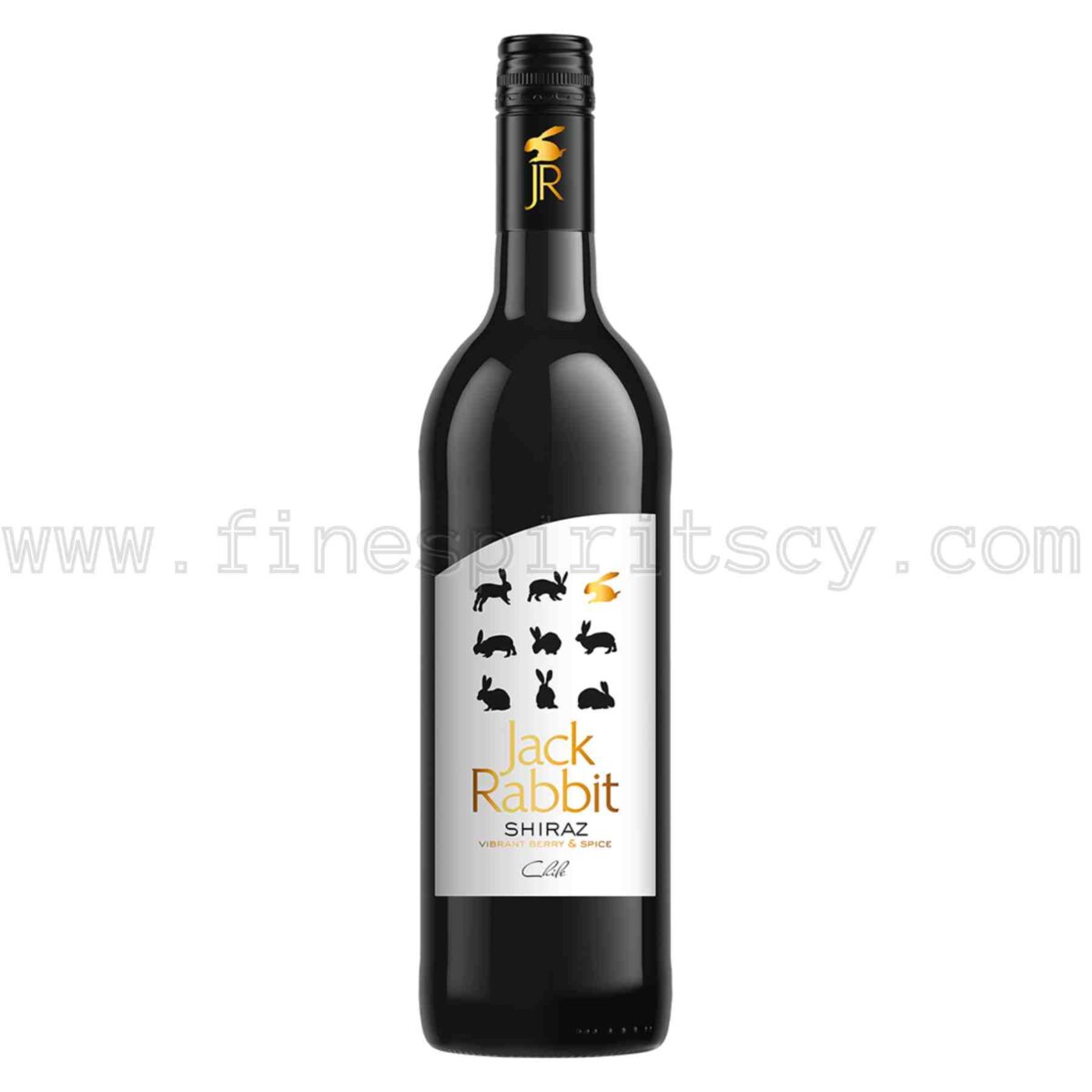 Jack Rabbit Shiraz Chile Red Wine 750ml 75cl 0.75L