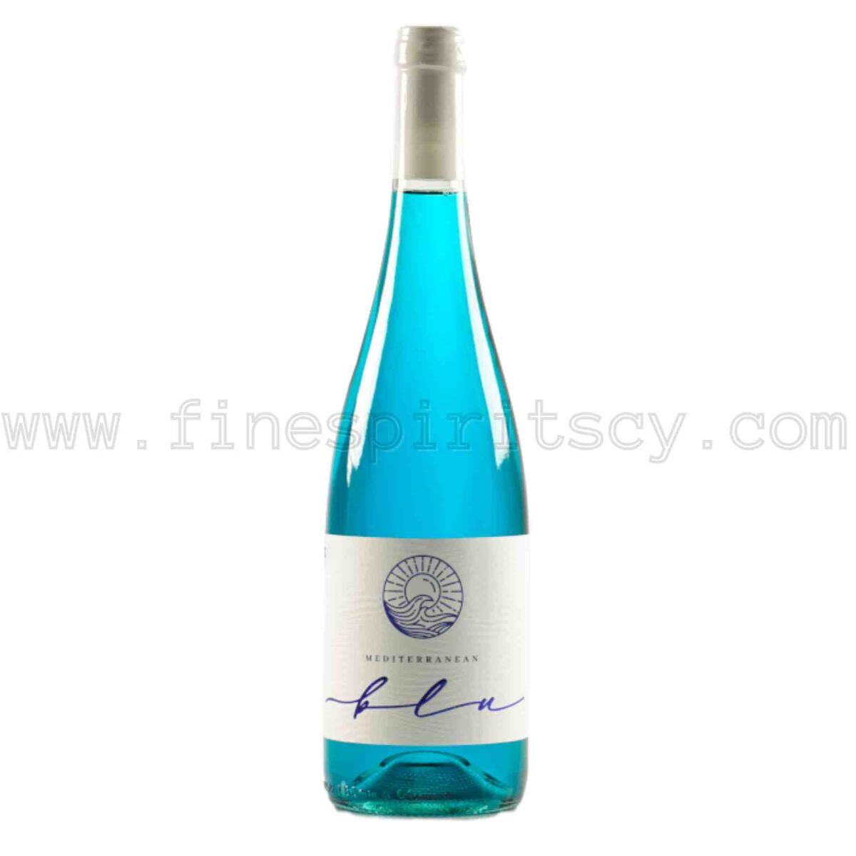 Linos Mediterranean Blu Blue Wine Cyprus 750ml 75cl 0.75L