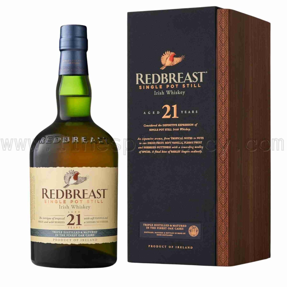 Redbreast Red Breast 21 Year Old Irish Whiskey Single Malt 700ml 70cl 0.7L