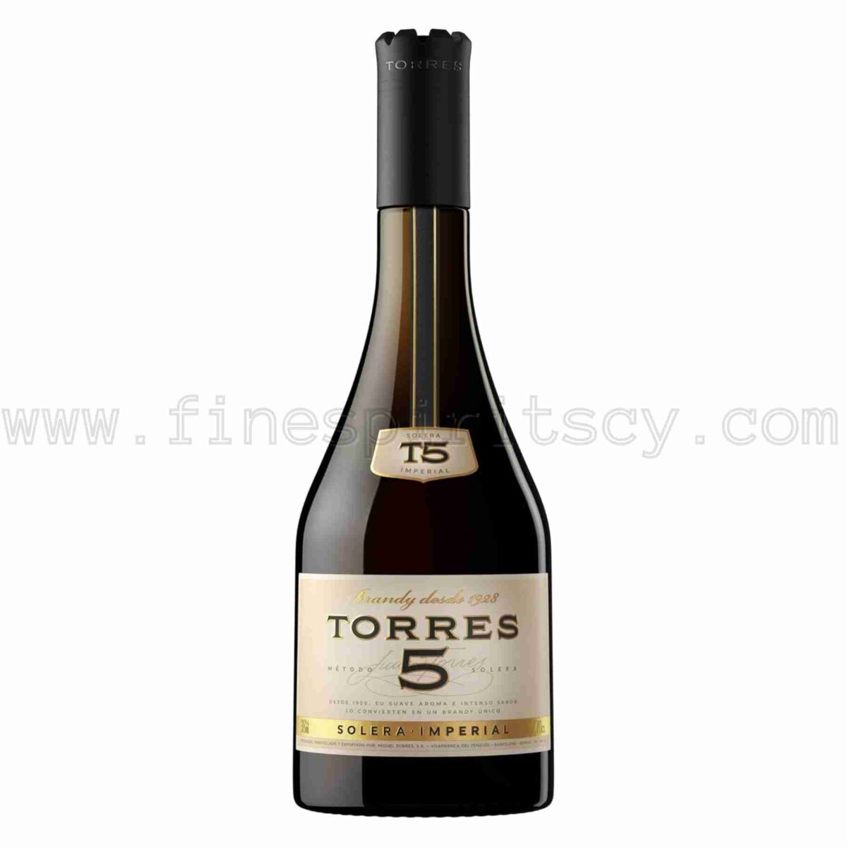 Torres 5 Solera Imperial Brandy Spain Spanish 700ml 70cl 0.7L