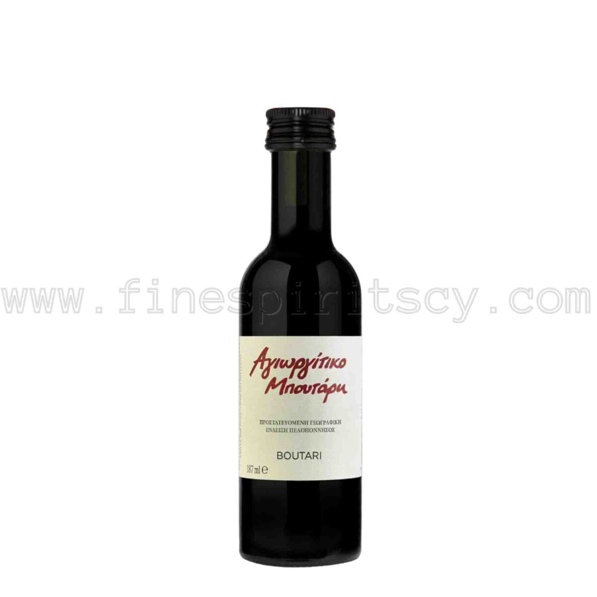 Agiorgitiko Boutari Red Wine Greece 187ml 18.7cl 0.187L aviation small size