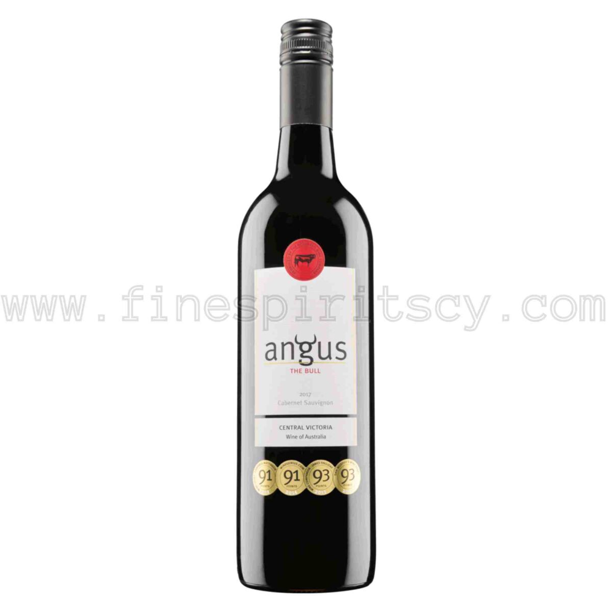 Angus The Bull Cabernet Sauvignon 2017 Vintage 750ml 75cl 0.75L