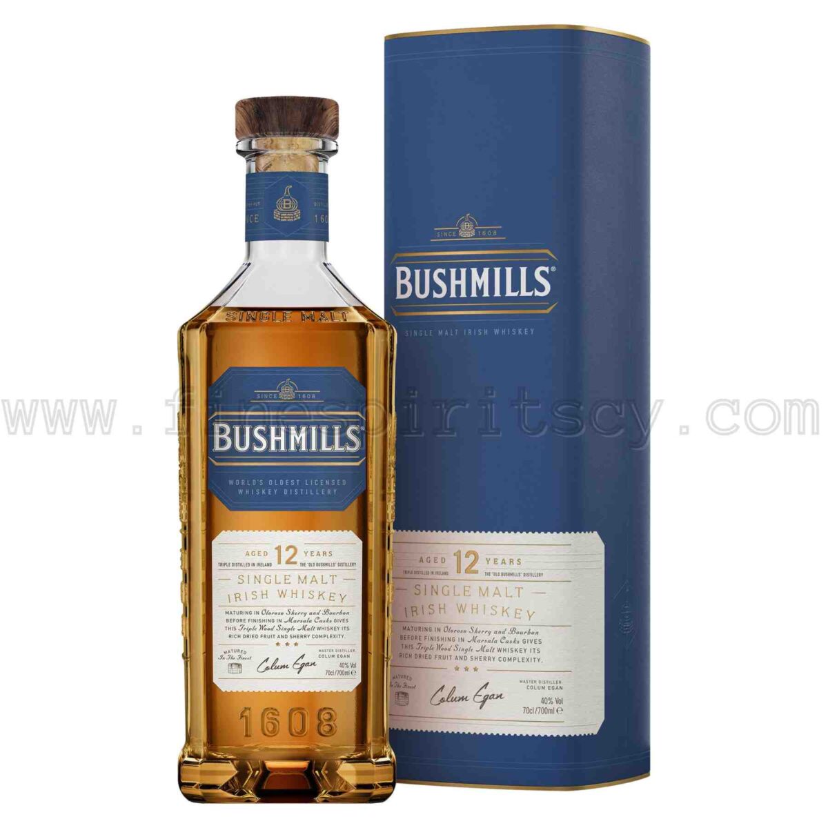 Bushmills 12 Year Old Single Malt Whisky 700ml 70cl 0.7L