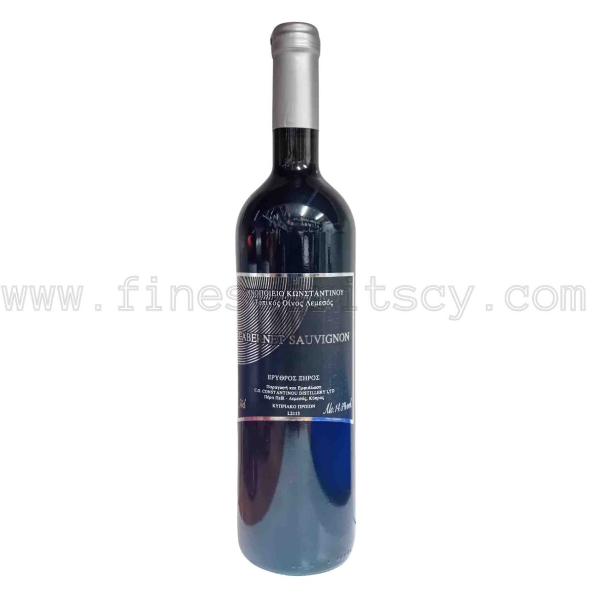 Constantinou Winery Cabernet Sauvignon Franc Red Dry Wine 750ml 75cl 0.75L Cyprus