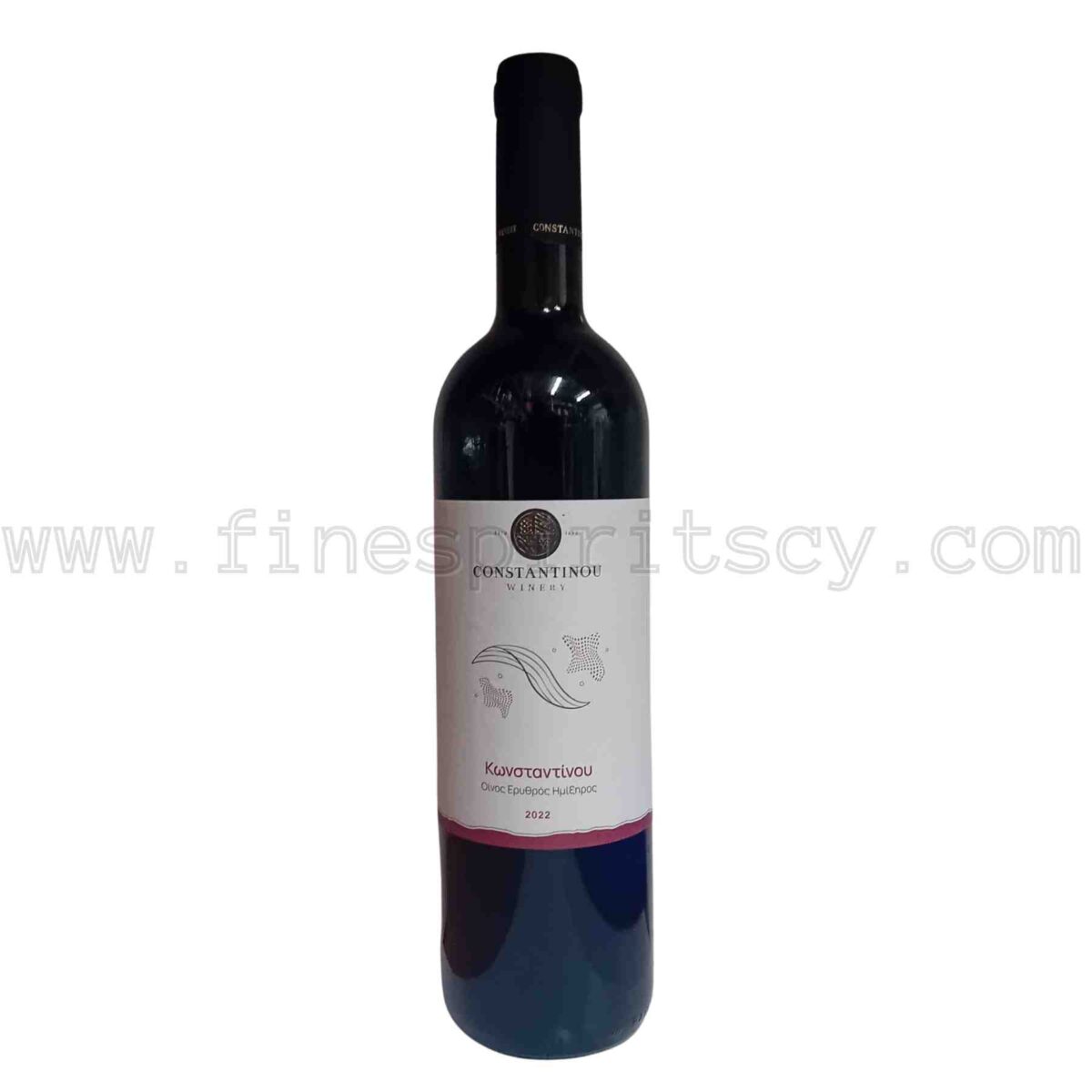 Constantinou Winery Red Medium Dry Wine 750ml 75cl 0.75L