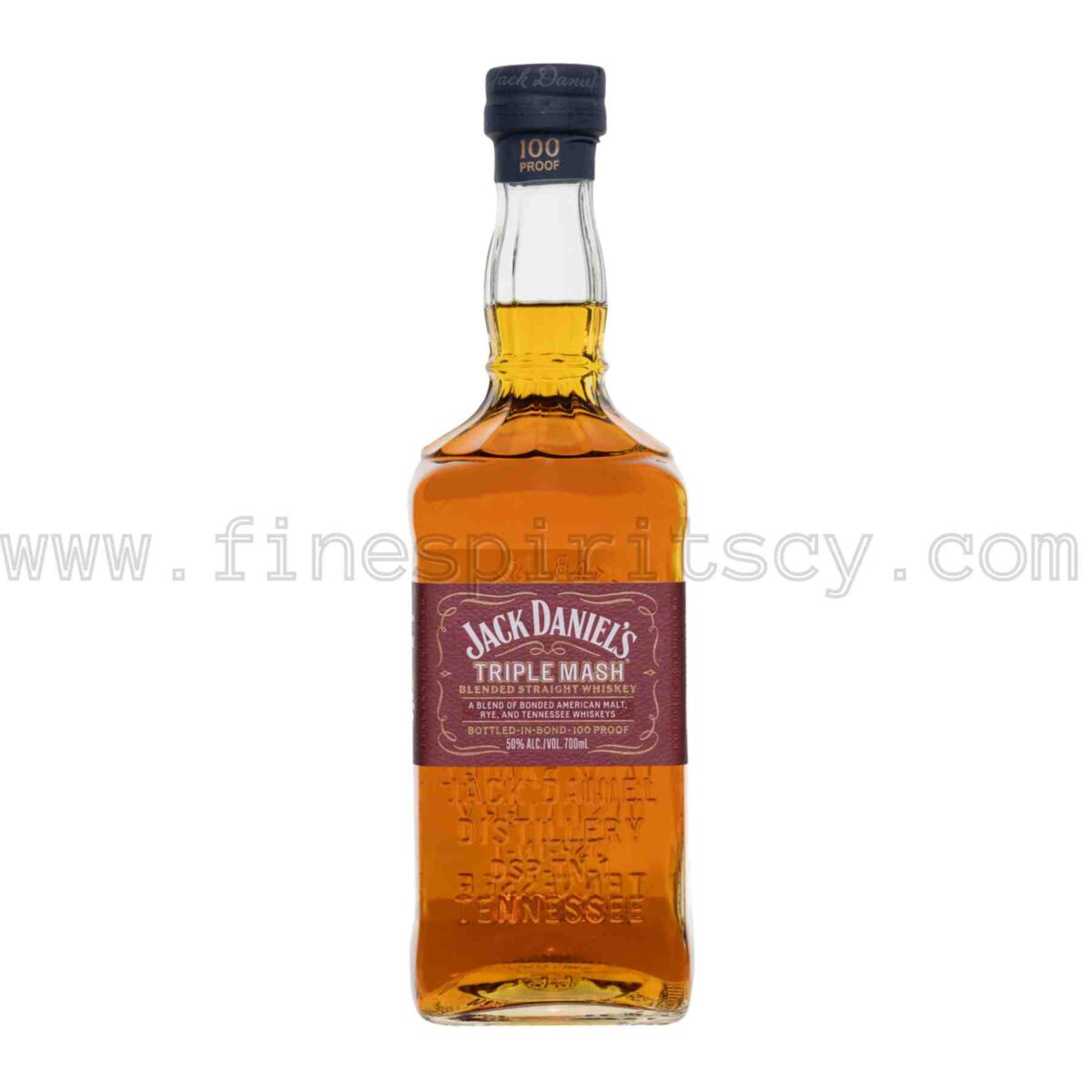 Jack Daniels Triple Mash Bottled In Bond 50% 100 proof Whiskey 700ml 70cl 0.7L