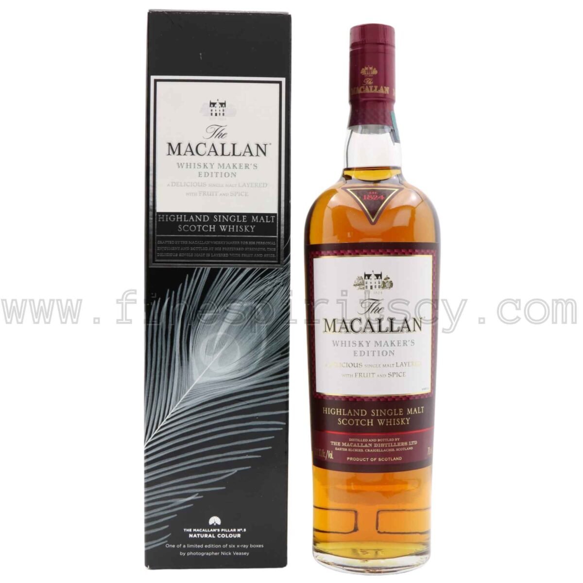 Macallan Whisky Makers Edition 700ml 70cl 0.7L No.5 Natural Colour