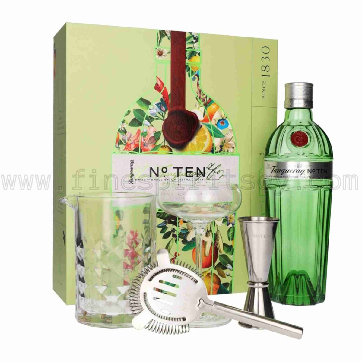 Tanqueray No.Ten Martini Cocktail Collection Gift Set 700ml 70cl 0.7L