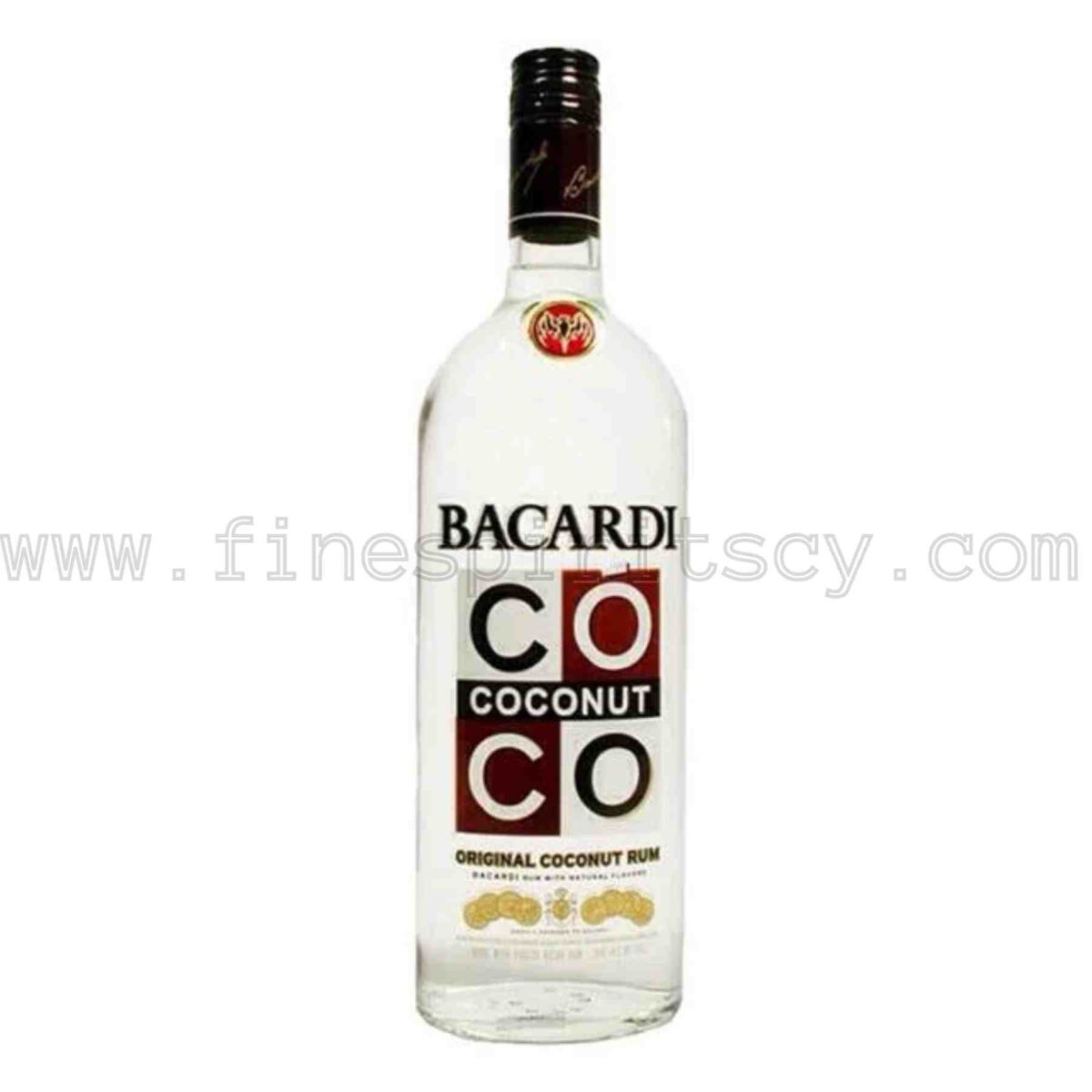 Bacardi Coconut Flavored Rum Liqueur 1000ml 100cl 1l liter litre