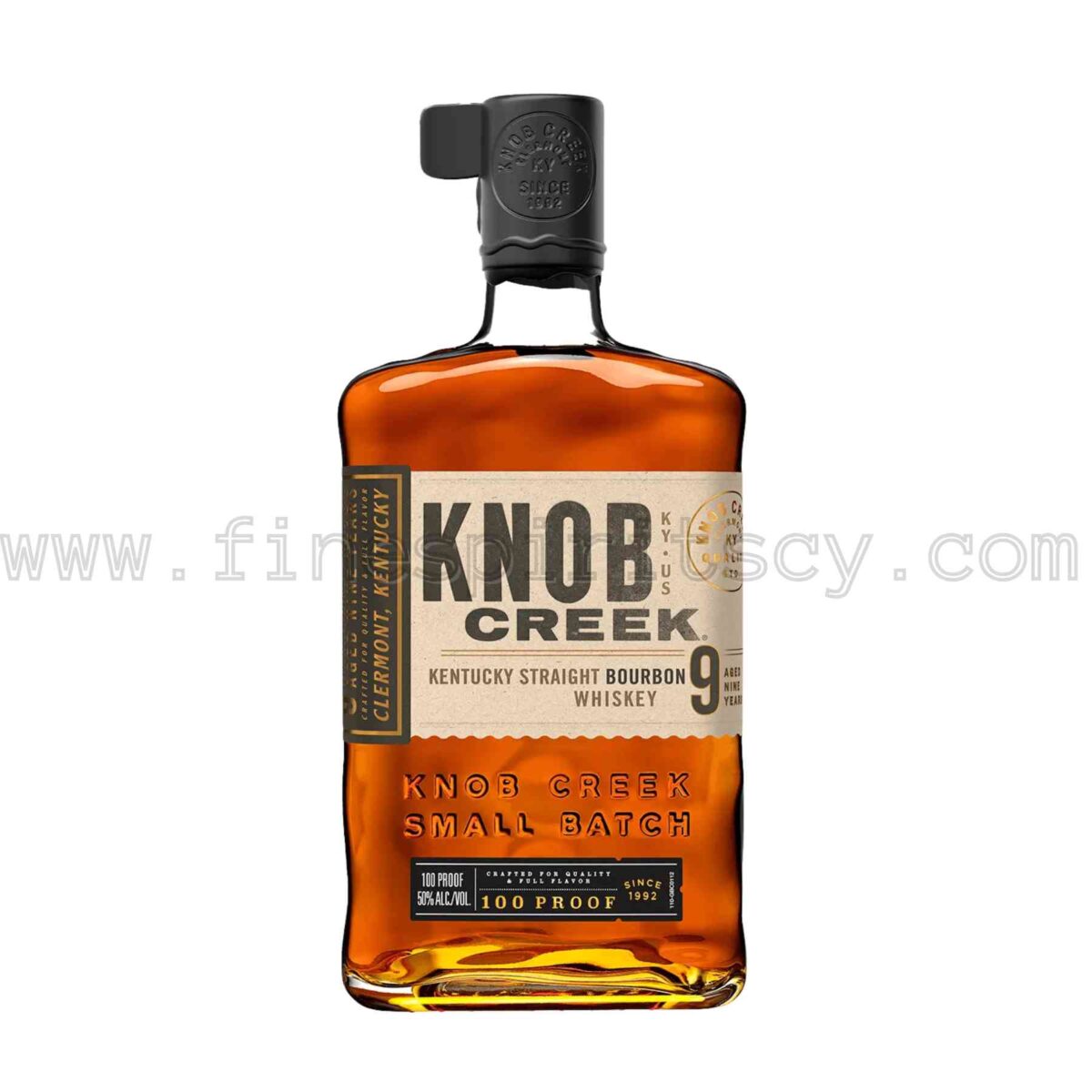 Knob Creek 9 Year Old Kentucky Straight Bourbo 1000ml 100cl 1l liter litre