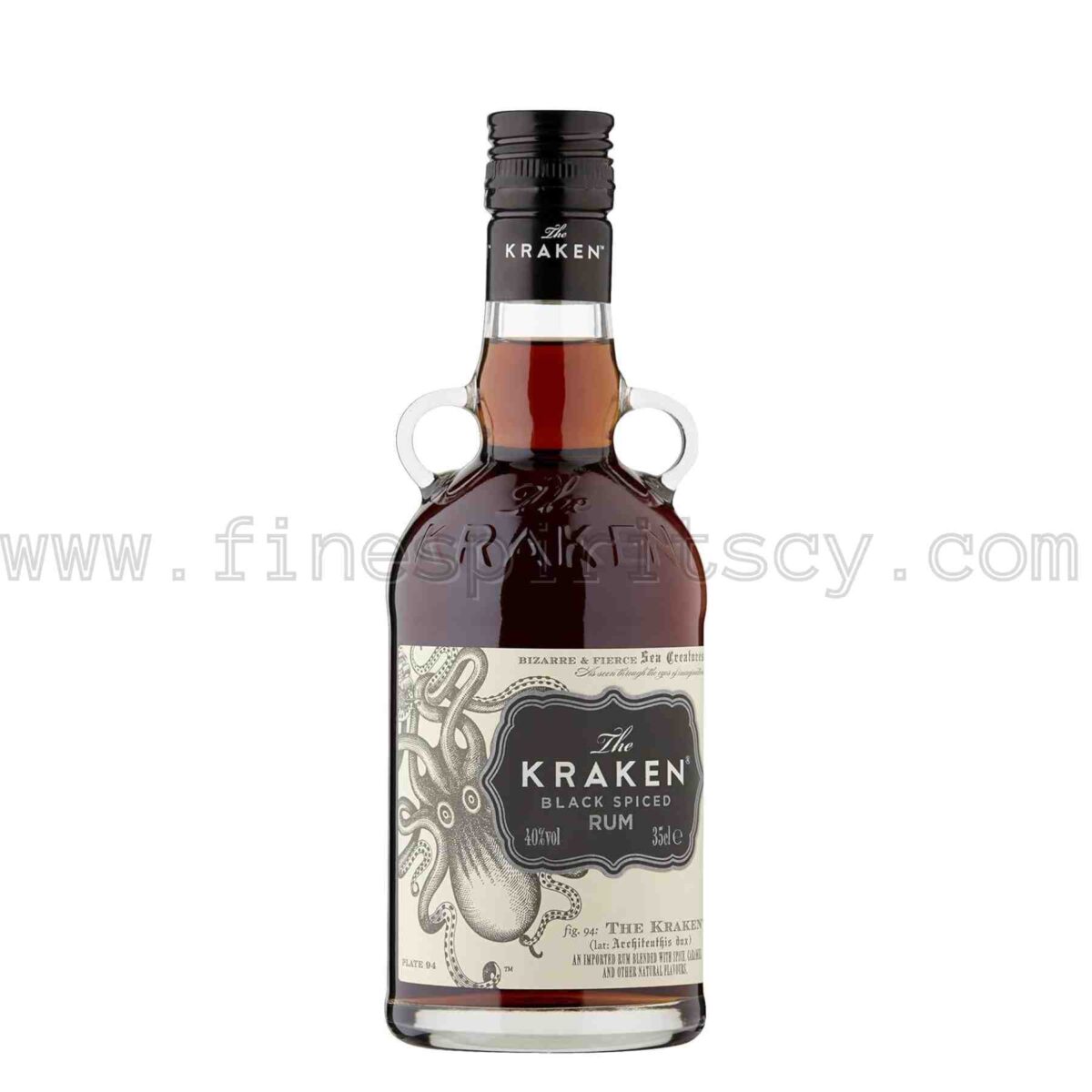 Kraken Black Spiced Rum 350ml 35cl 0.35L half size 40% ABV 80 Proof