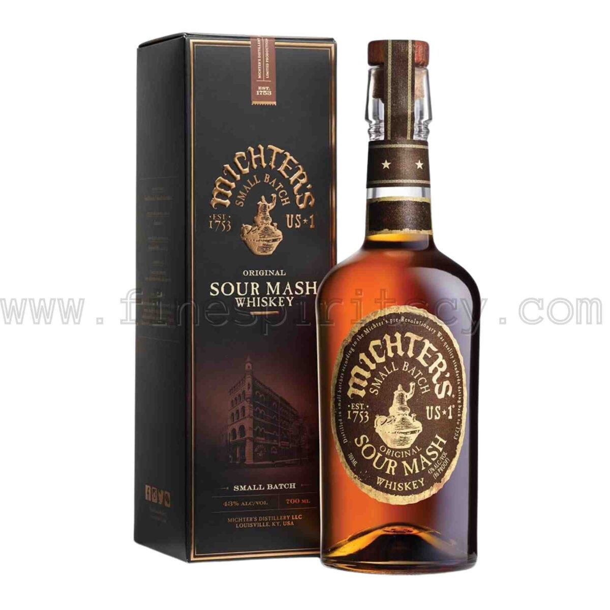 Michters US★1 Kentucky Straight Sour Mash Rye Bourbon US1 700ml 70cl 0.7L