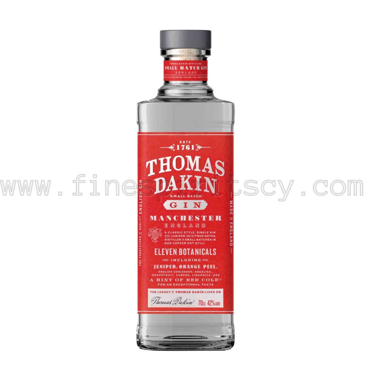 Thomas Dakin Gin 700ml 70cl 0.7L