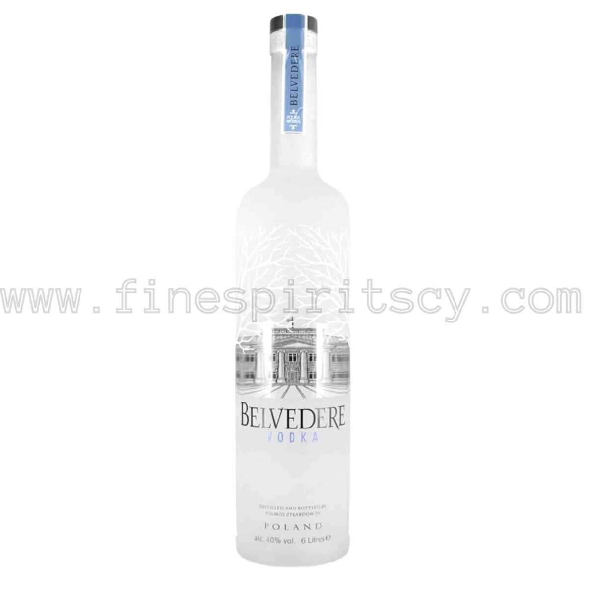 belvedere organic vodka 6000ml 6l 600cl 6litre 6liter super magnum