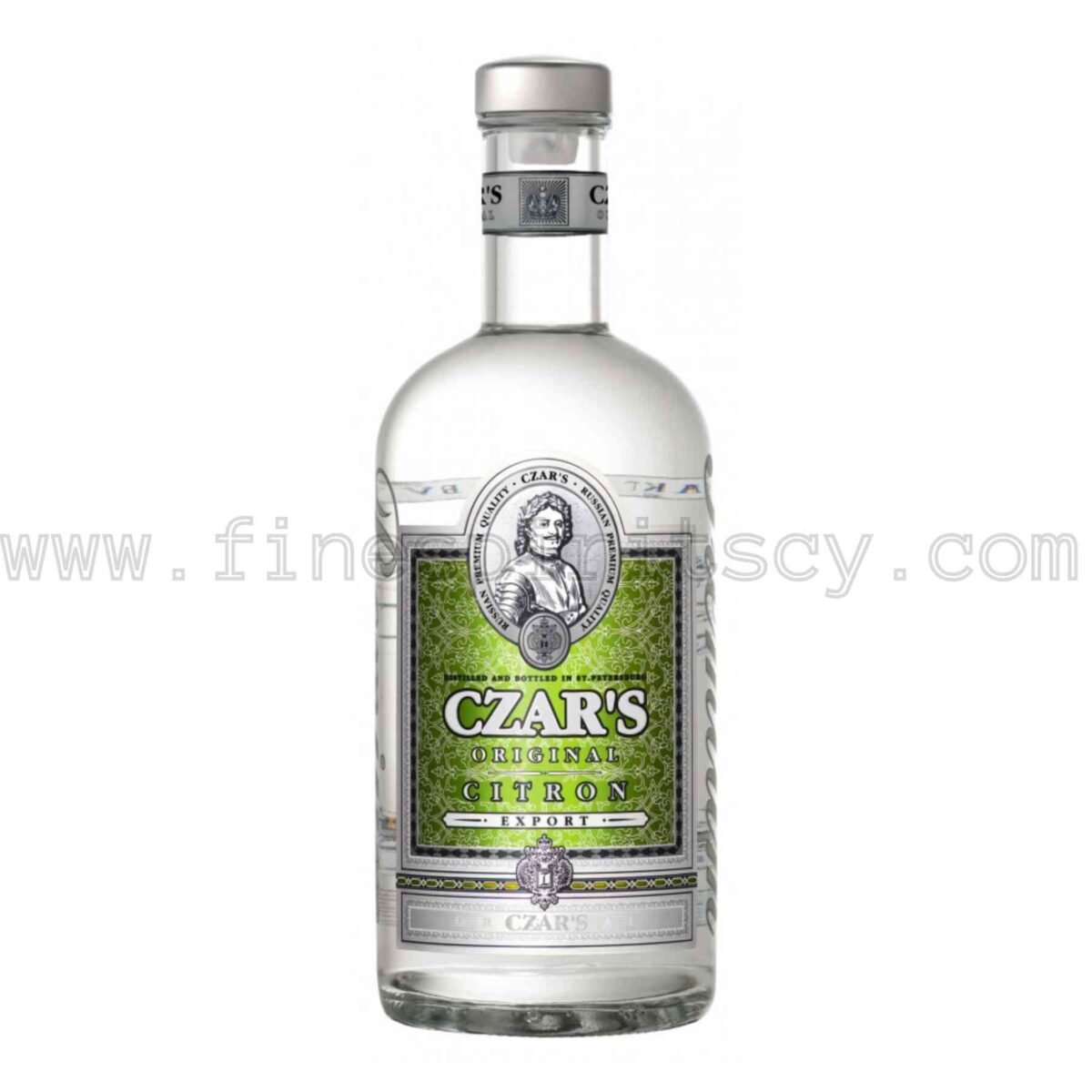 Czars Citron Flavored Vodka Imperial Collection 700ml 70cl 0.7L