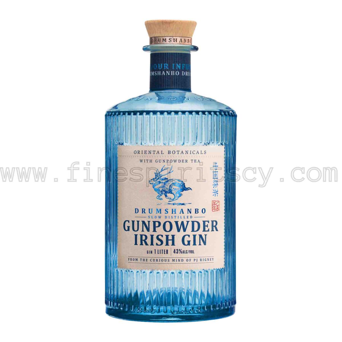 Drumshanbo Gunpowder Irish Gin County Leitrim PJ Rigney The Shed Distillery 1000ml 100cl 1l liter litre