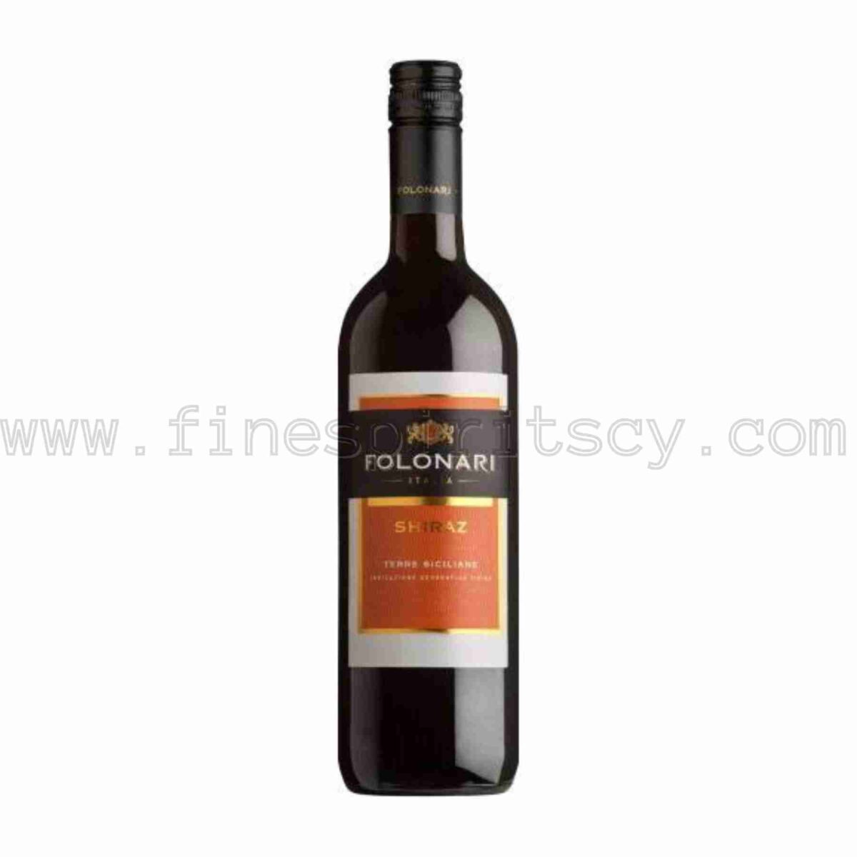 Folonari Shiraz red italian wine Italia 750ml 75cl 0.75L