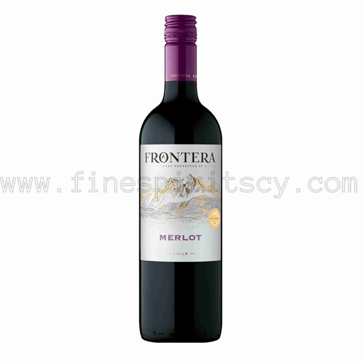 Frontera Merlot 85% Merlot and 15% other red grapes 750ml 75cl 0.75L