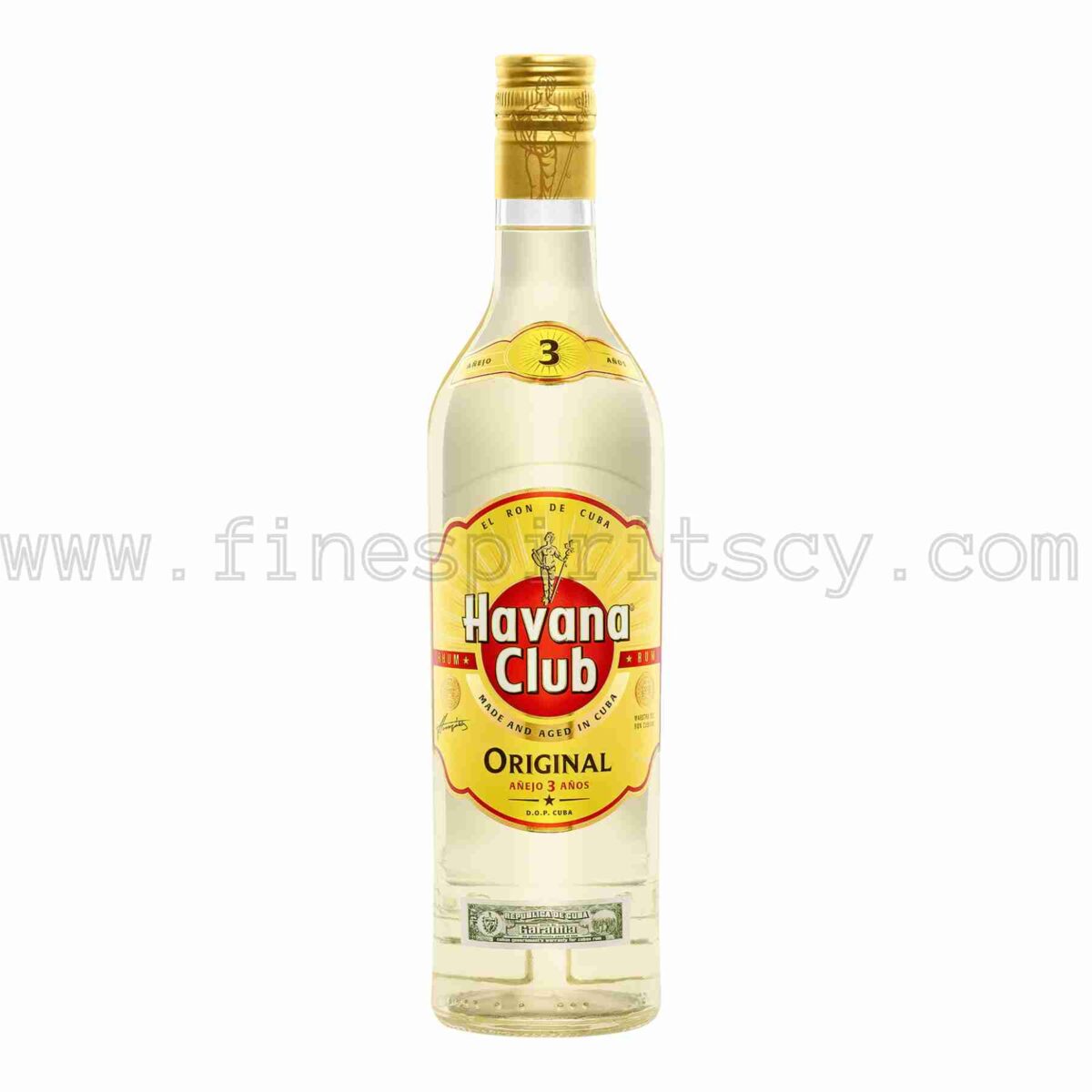 Havana Club 3 Year Old 700ml 70cl 0.7L Cuban Cuba White Rum 1000ml 100cl 1l liter litre