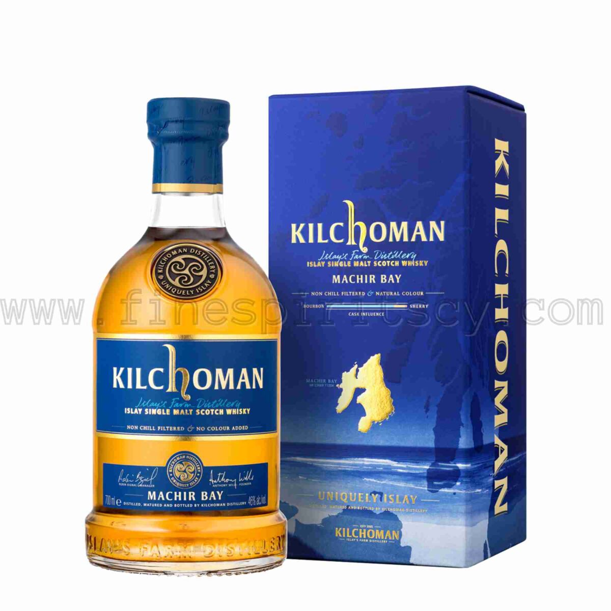 Kilchoman Machir Bay Peated Single Malt Whisky 700ml 70cl 0.7L