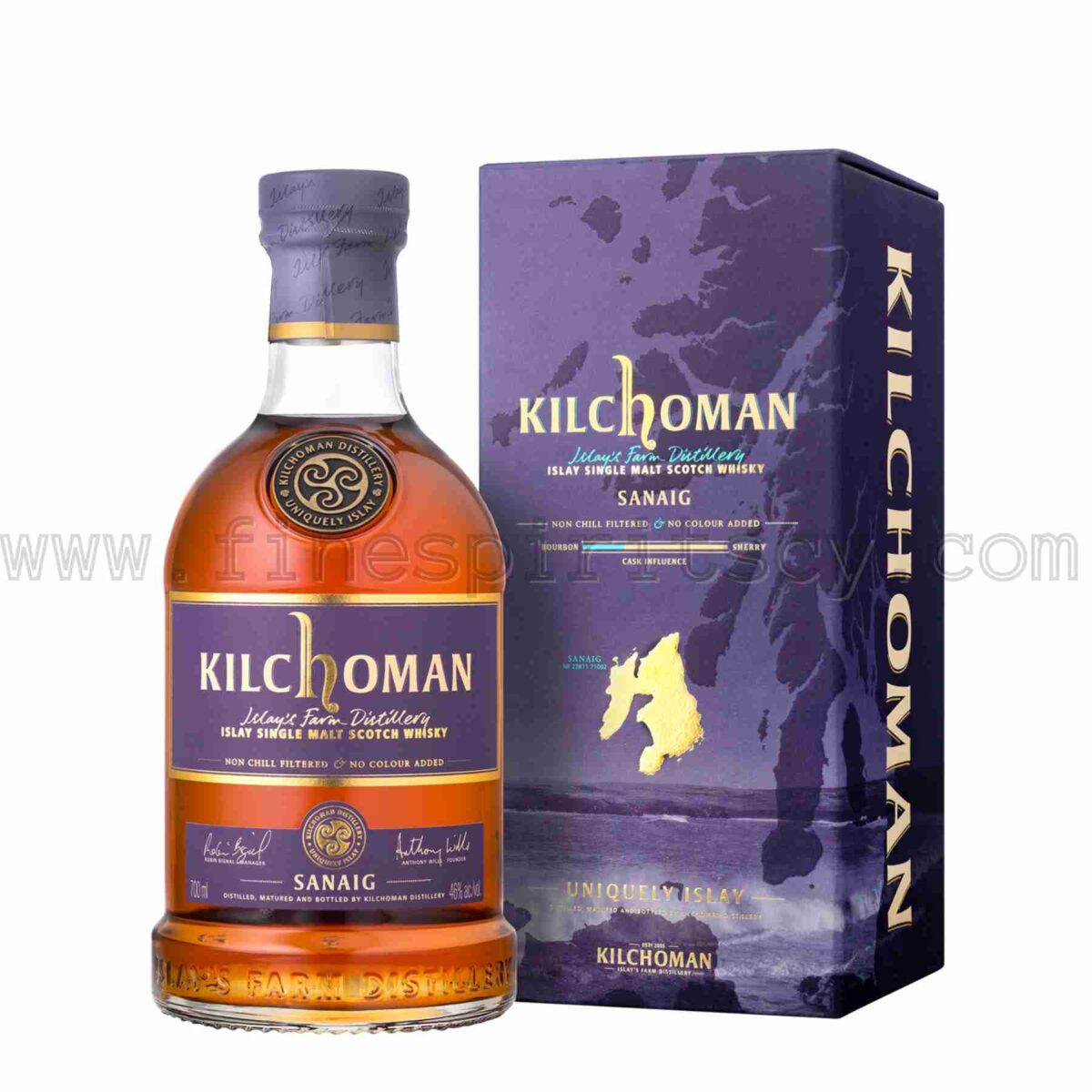 Kilchoman Sanaig Sherry Single Malt Whisky 700ml 70cl 0.7L