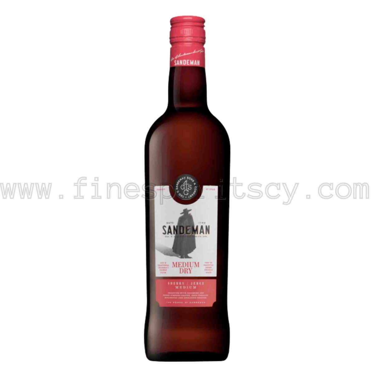 Sandeman Medium Dry Sherry 750ml 75cl 0.75L