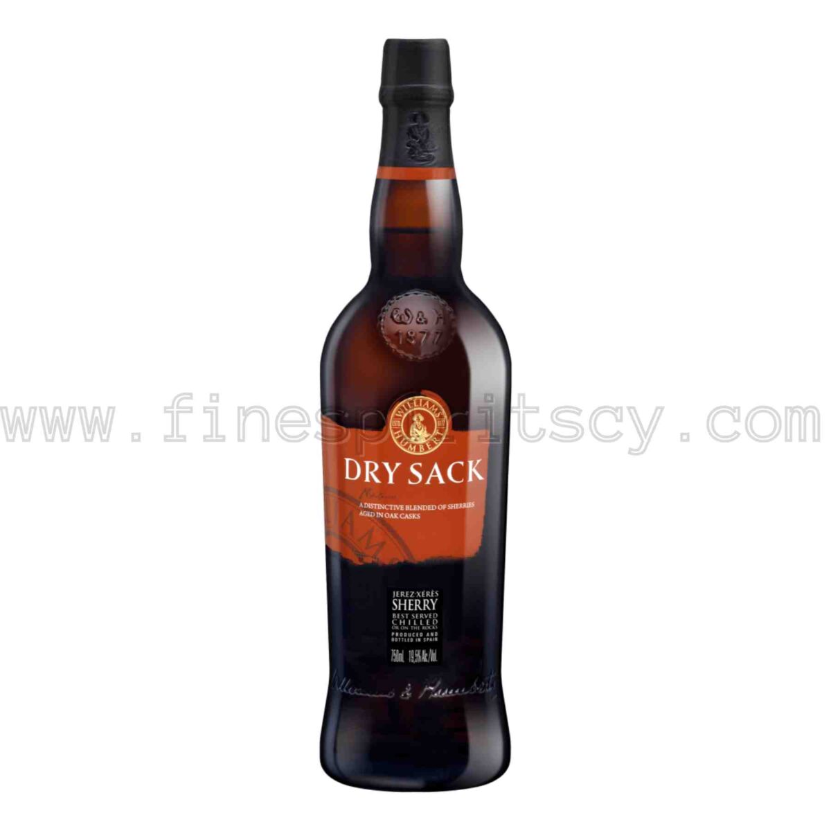 Williams & Humbert Dry Sack Medium Sherry 750ml 75cl 0.75L