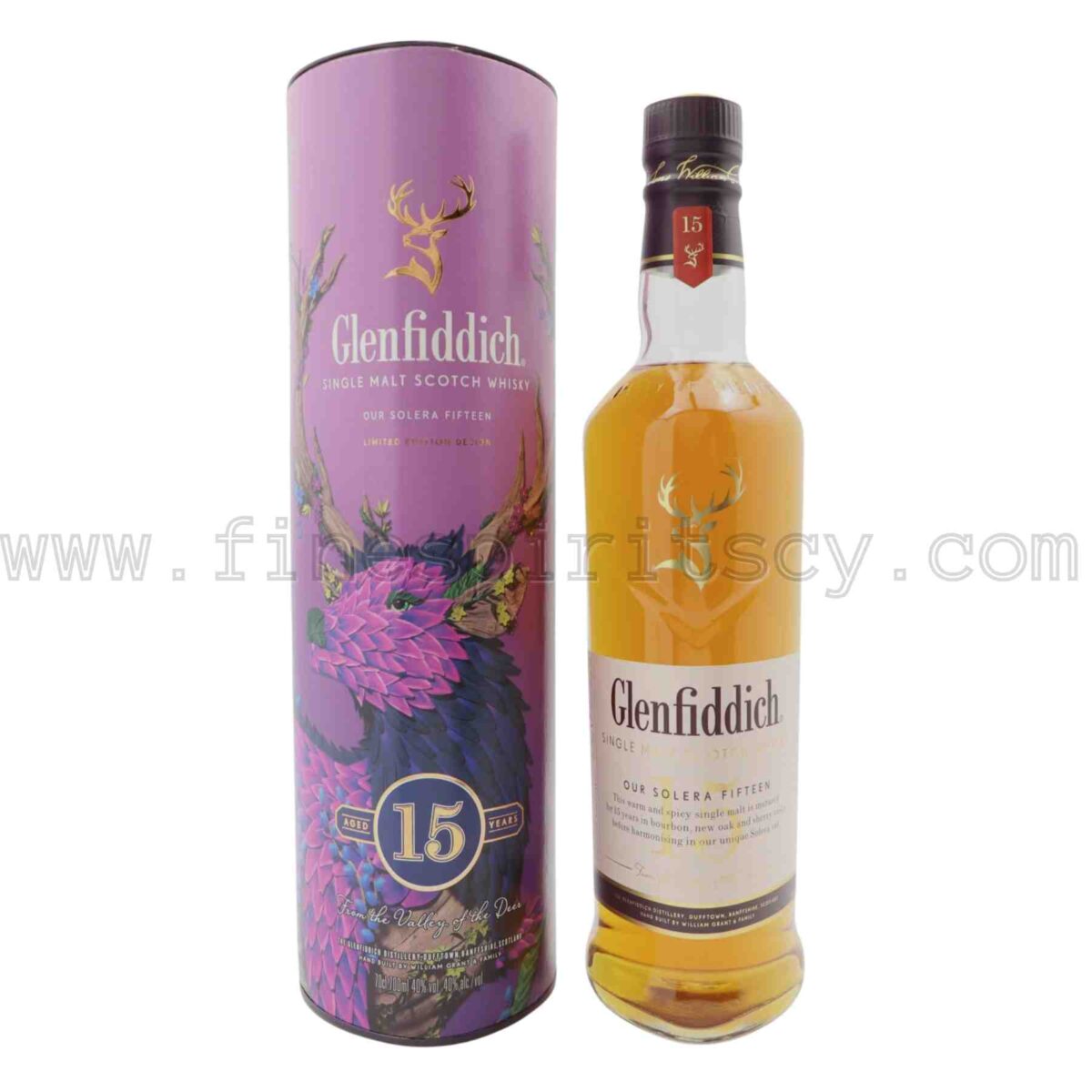 The Glenfiddich 15 Year Old Chinese Lunar New Year 2024 Raku Inoue 700ml 70cl 0.7L
