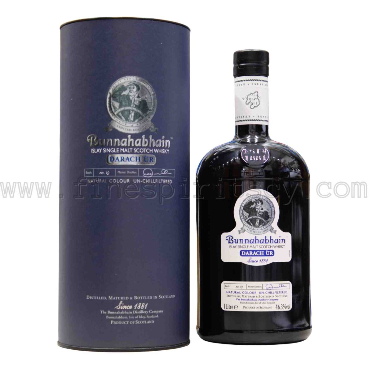 Bunnahabhain Darach Ur Ùr New Oak Batch Ten 10 1000ml 100cl 1l liter litre
