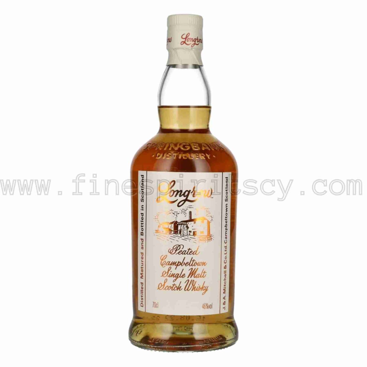 Longrow Peated Single Malt Campbeltown Springbank Distillery 700ml 70cl 0.7L