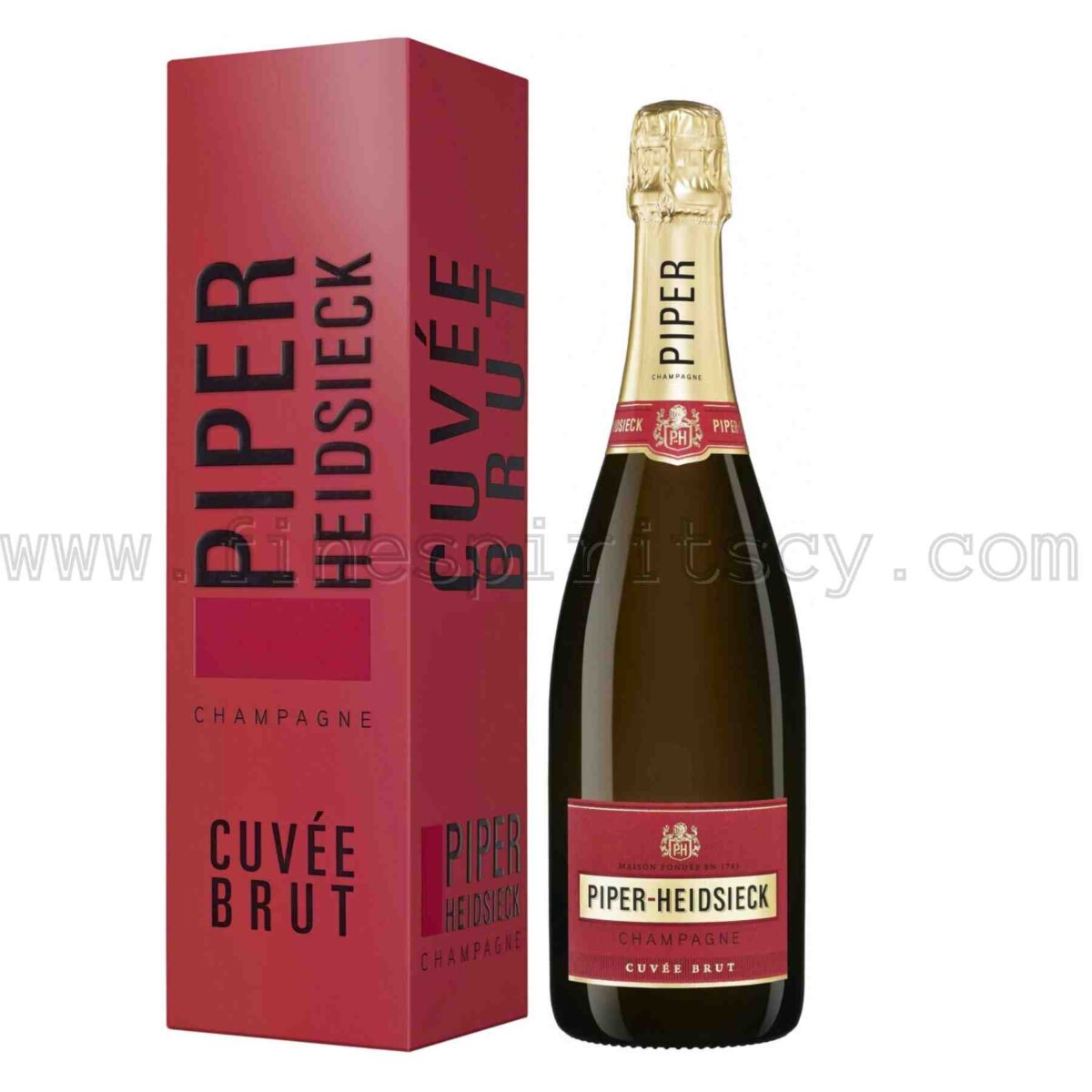 Piper Heidsieck Cuvee Cuvee brut white champagne gift box 750ml 75cl 0.75L