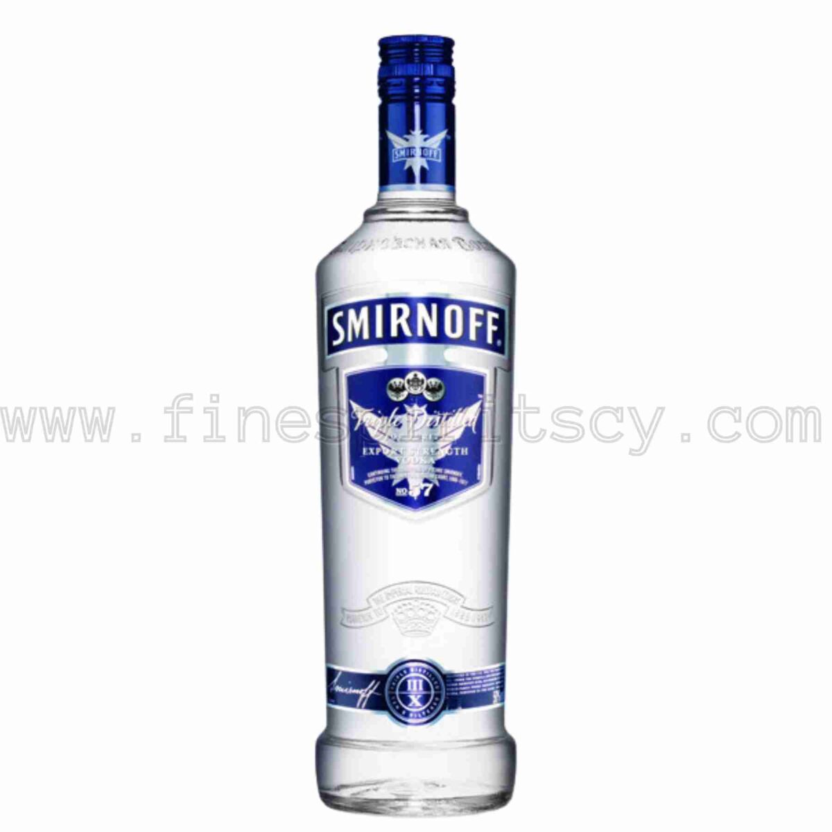 Smirnoff No. 57 Blue Export Strength 100 Proof 700ml 70cl 0.7L