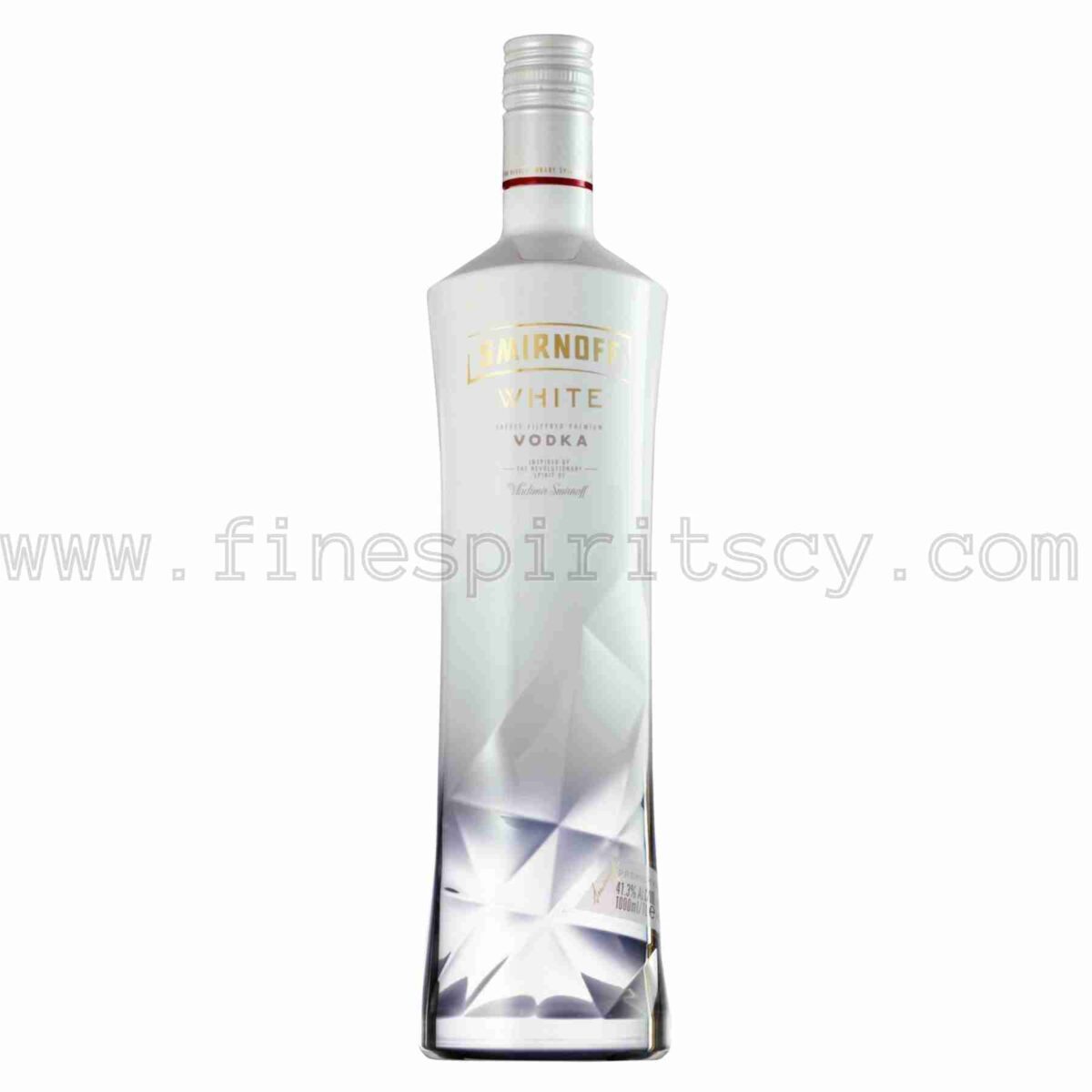 Smirnoff White Freeze Chill Filtered Vodka 1000ml 100cl 1l liter litre