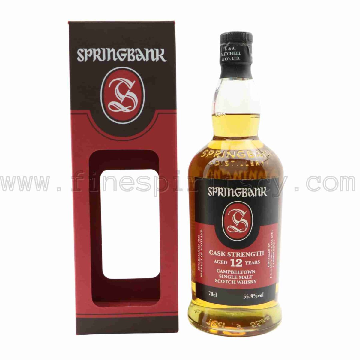 Springbank 12 Year Old Cask Strength 2021 Release bottle number 21 out of 133 700ml 70cl 0.7L 55.9%