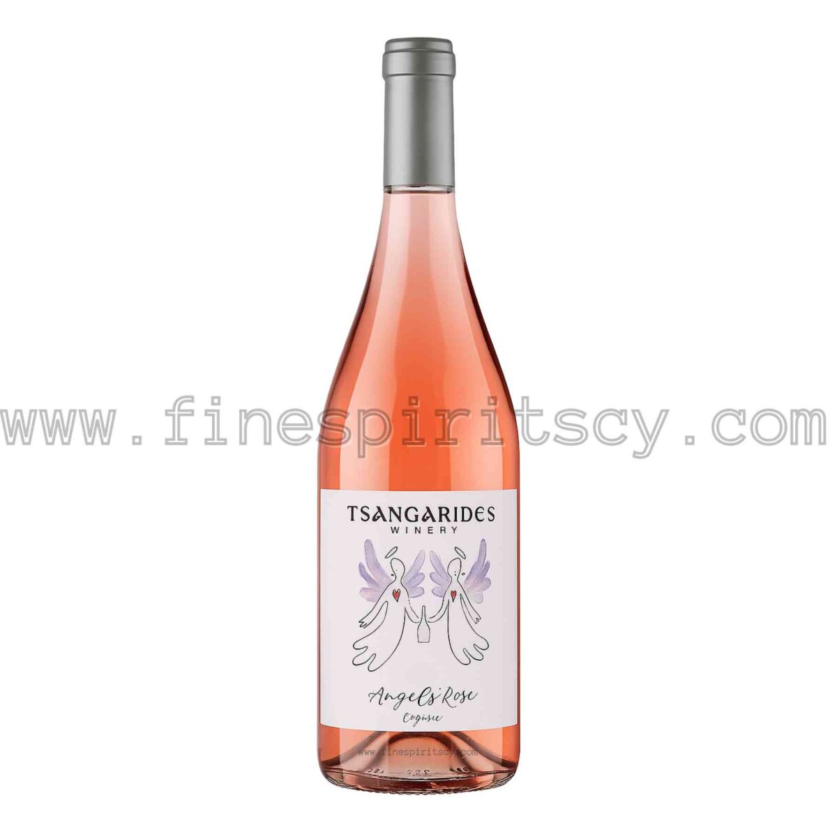 Tsangarides Angels Rosé Rose Wine Blend of Xynisteri and Maratheftiko 750ml 75cl 0.75L