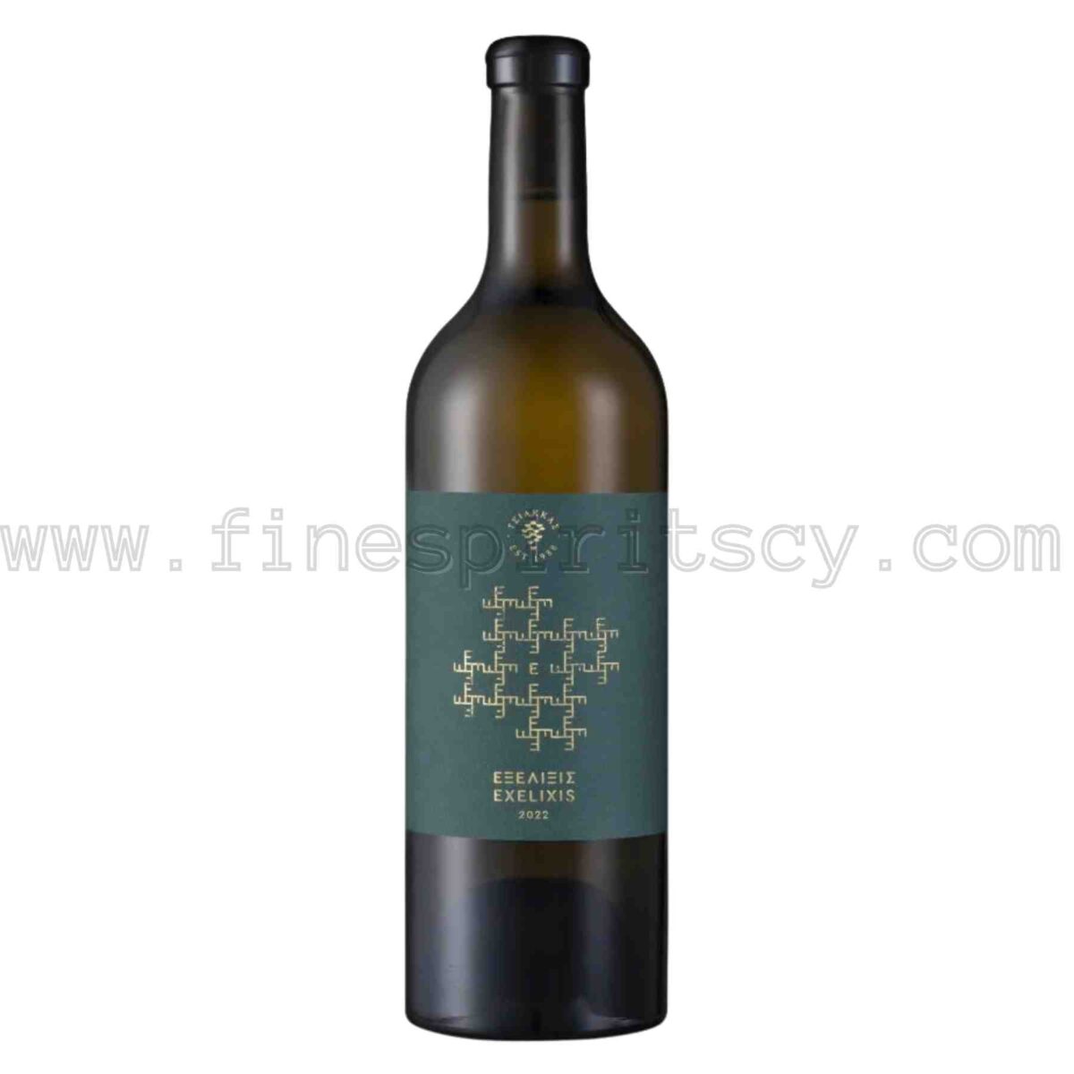 Tsiakkas Exelixis White Wine Cyprus Cypriot 750ml 75cl 0.75L