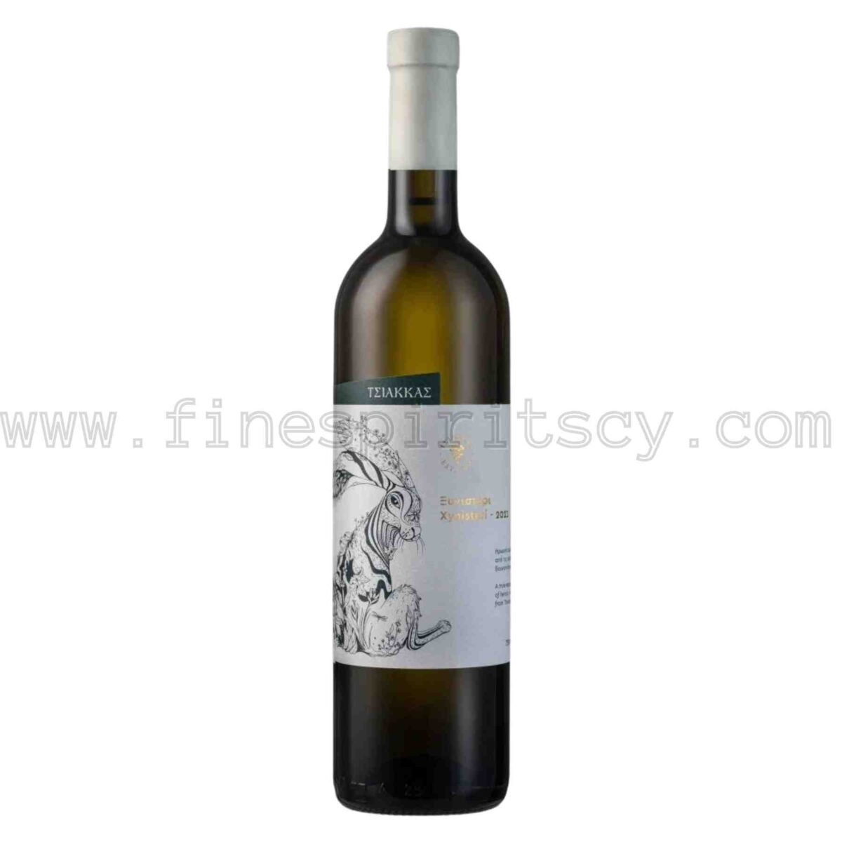 Tsiakkas Xynisteri White Wine Cyprus 750ml 75cl 0.75L